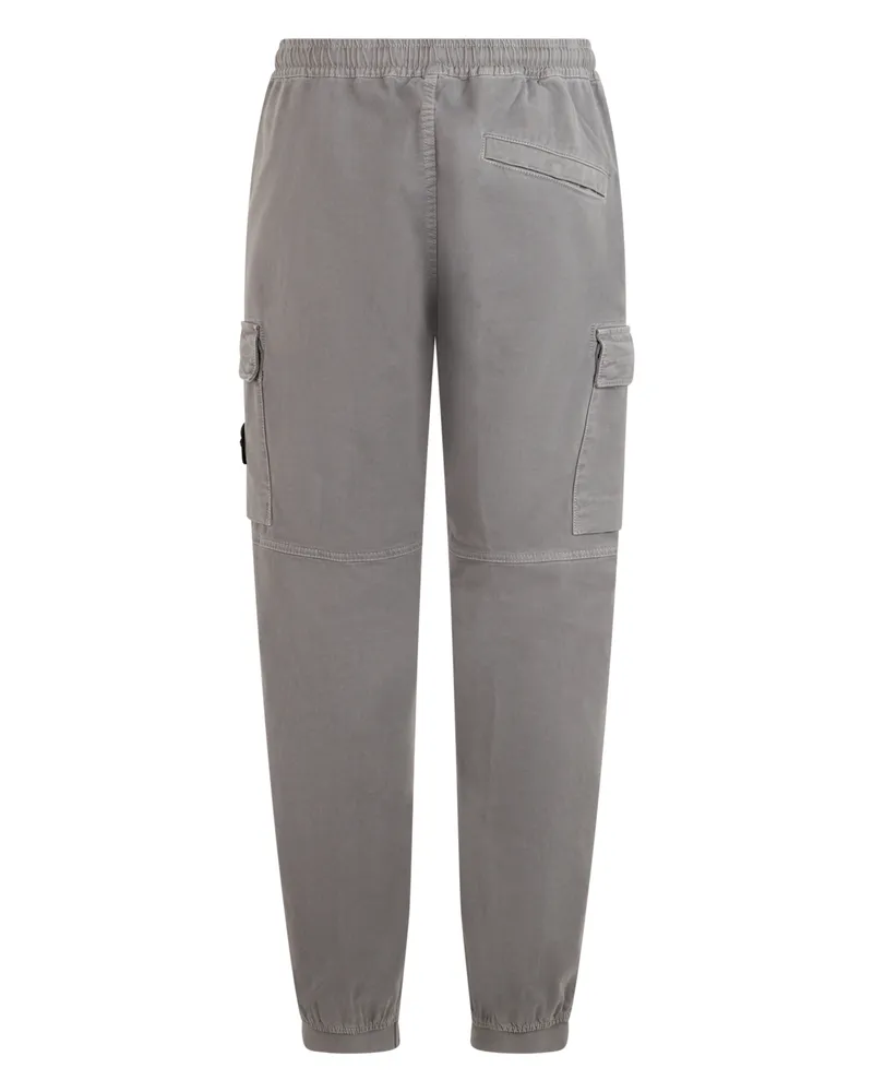 Stone Island Men's Track Pants Grey Cotton Gray