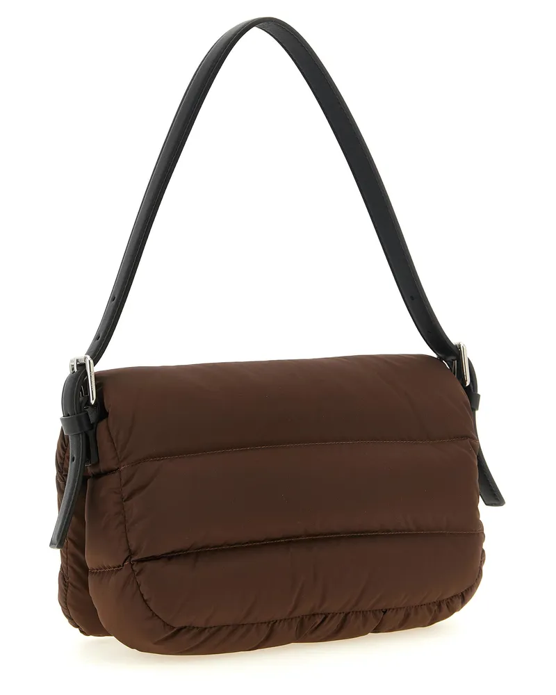 Moncler Caradoc Shoulder Bag — Brown Brown