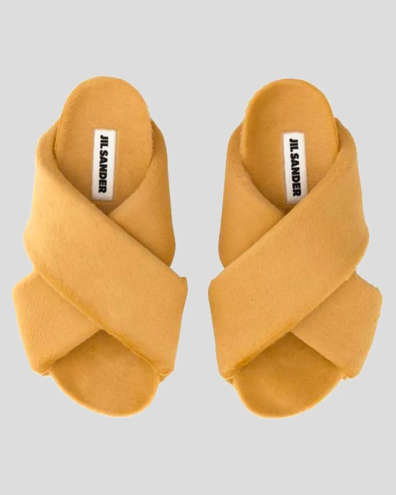 Jil Sander Women's Flat Shoes 274 - Pearl _cover El Sole Gold