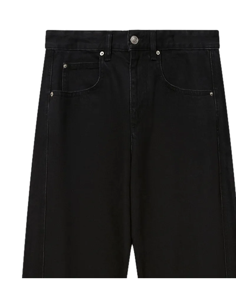 Isabel Marant Oriane Jeans — Black Black
