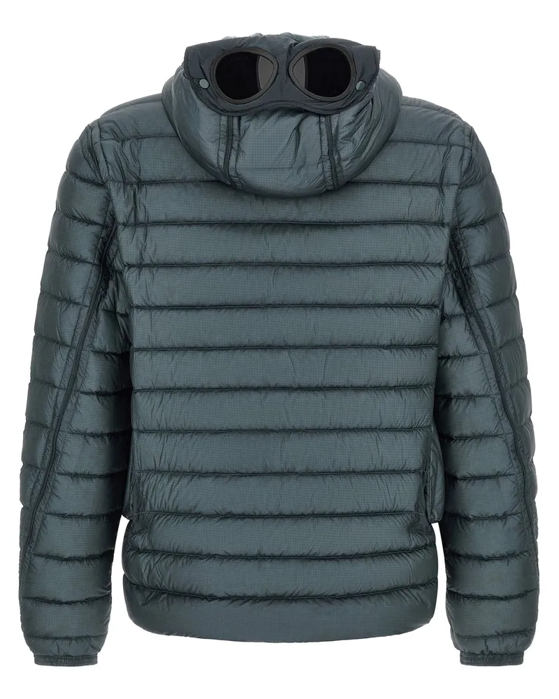 C.P. Company Men's Blue Polyamide Full-Length Jacket Clothing Blue