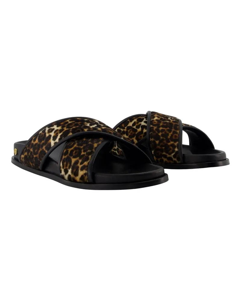 Anine Bing Women's Emi Sandal Multicolor Lambskin Multicolor