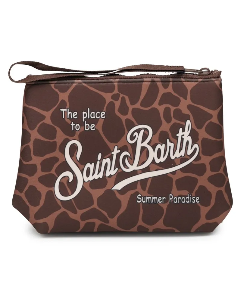 MC2 Saint Barth Aline Clutch — Brown Brown
