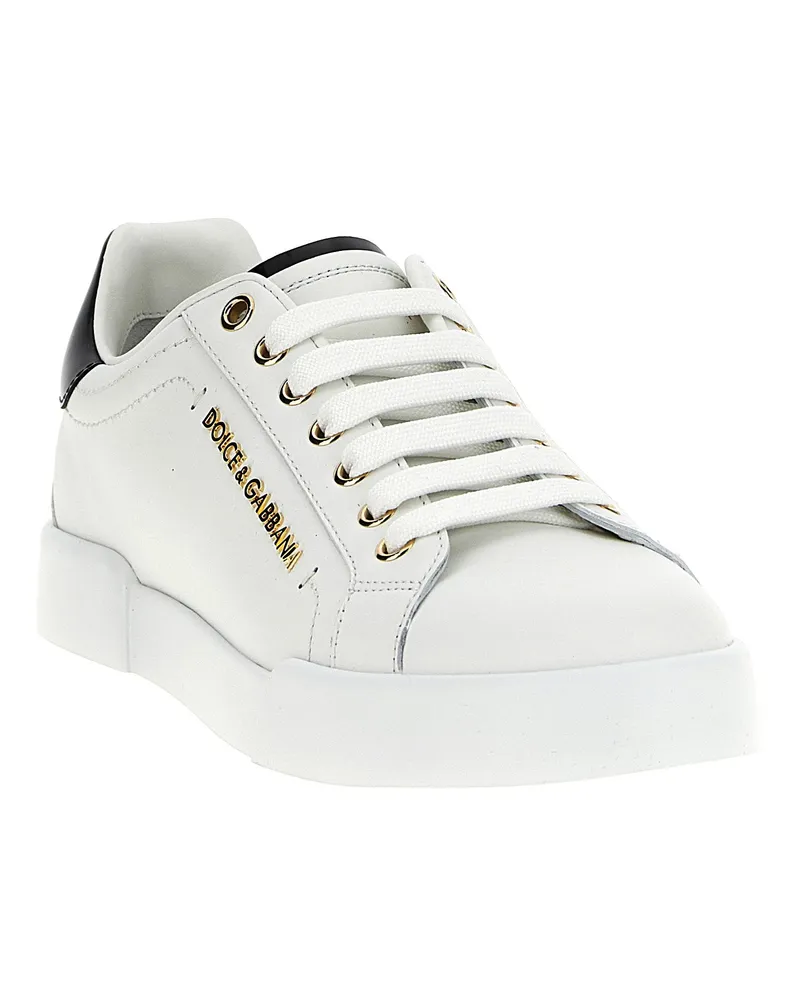 Dolce & Gabbana Portofino Sneaker — White White
