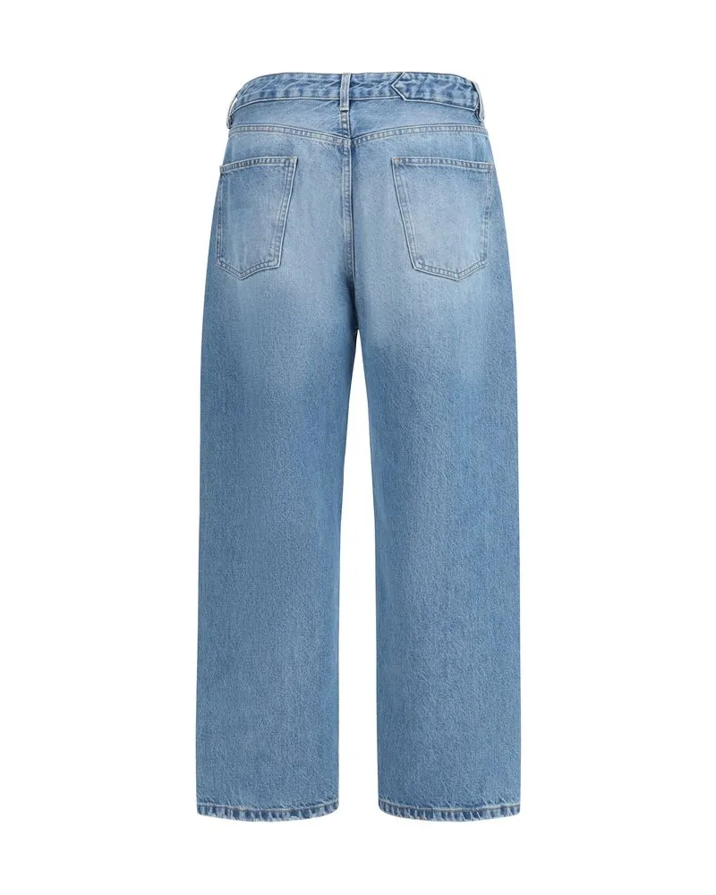 Jacquemus Men's Blue Polyester Jeans Denim Clothing Blue