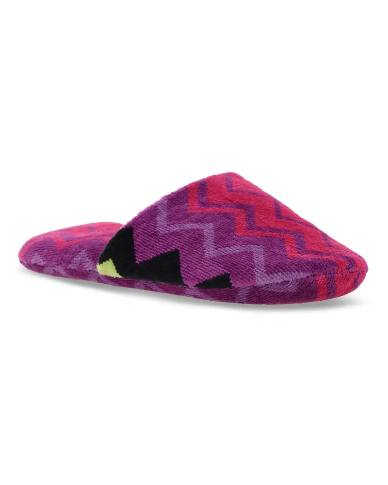 Missoni Unisex Giacomo Slippers Orange Cotton Extras Pink