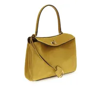 Women's Rodeo Top Handle Bag Beige Calf Leather Bos
