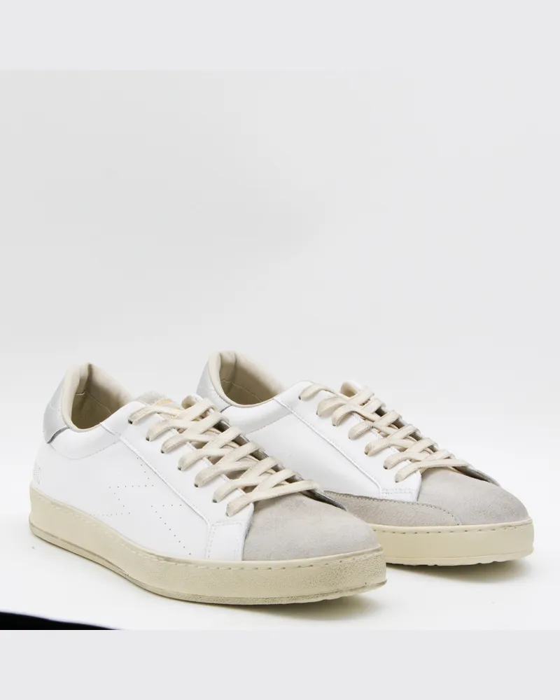 MOACONCEPT Men's Sneakers White-Silver _cover Le Sole El White