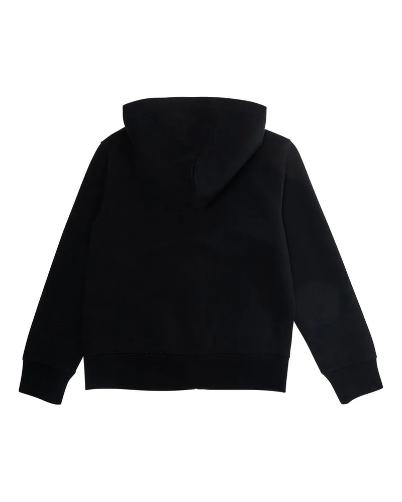 Ralph Lauren Boys' Hooded Sweatshirt With Pony Embroidery, Black Cotton Hoods & Sweatshirts Black