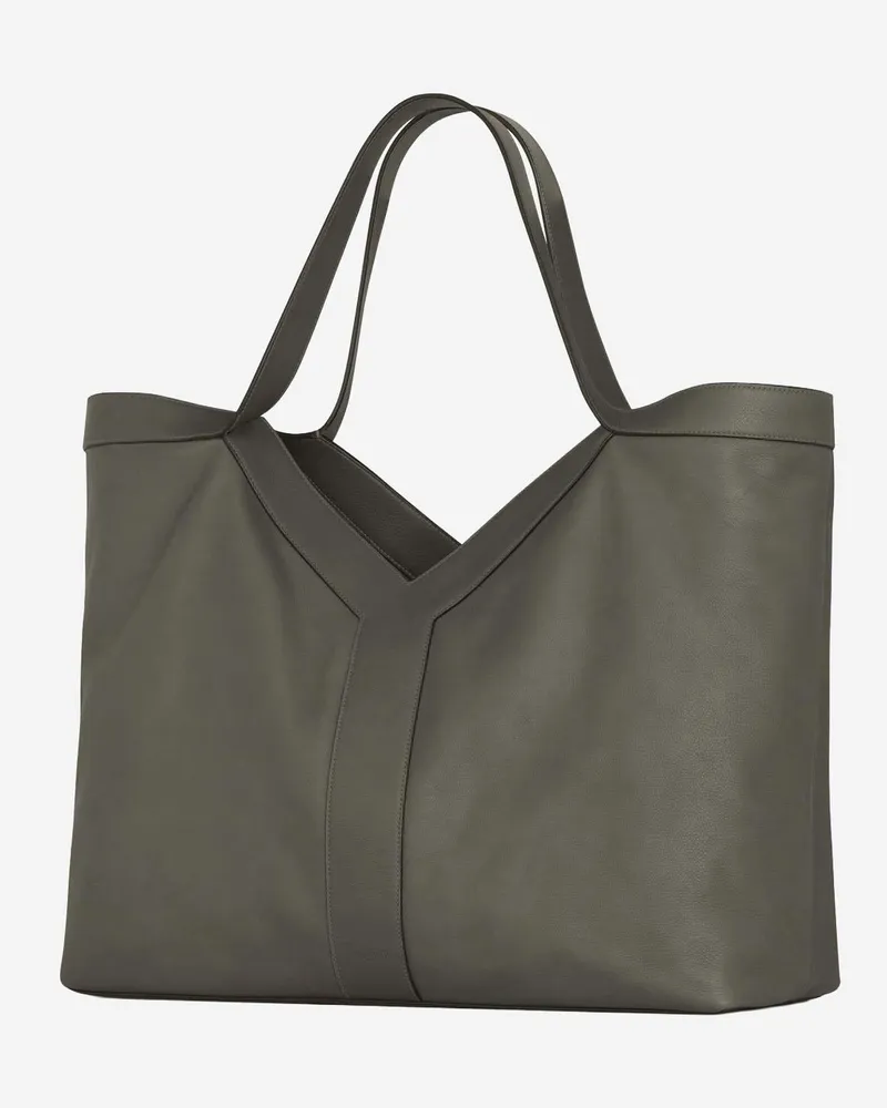 Saint Laurent Leather Shoulder Bag — Green Green