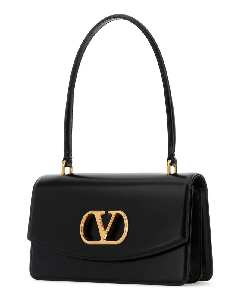 Valentino Garavani 7w2b0r93gcb 0no Nero Calf Leather - Bos Taurus Borse A Mano Bag Black