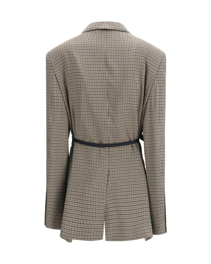 Balenciaga Women Multicolor Lyocell Coat Clothing Multicolor