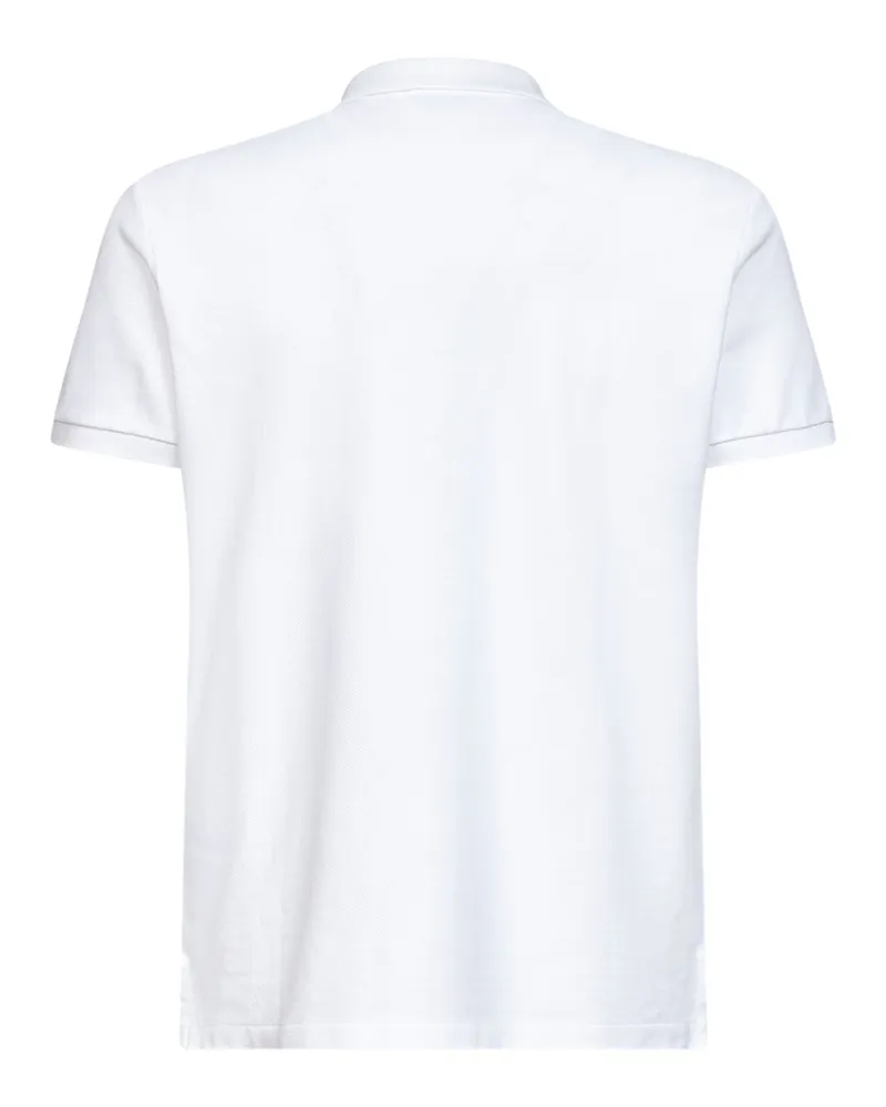 Ralph Lauren Men's White The Iconic Mesh Polo Shirt Cotton T-shirts And Polos White