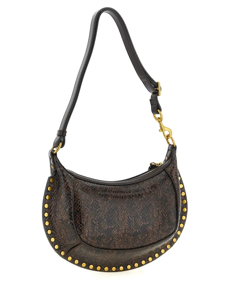 Isabel Marant Oskan Moon Shoulder Bag — Mocha Mocha