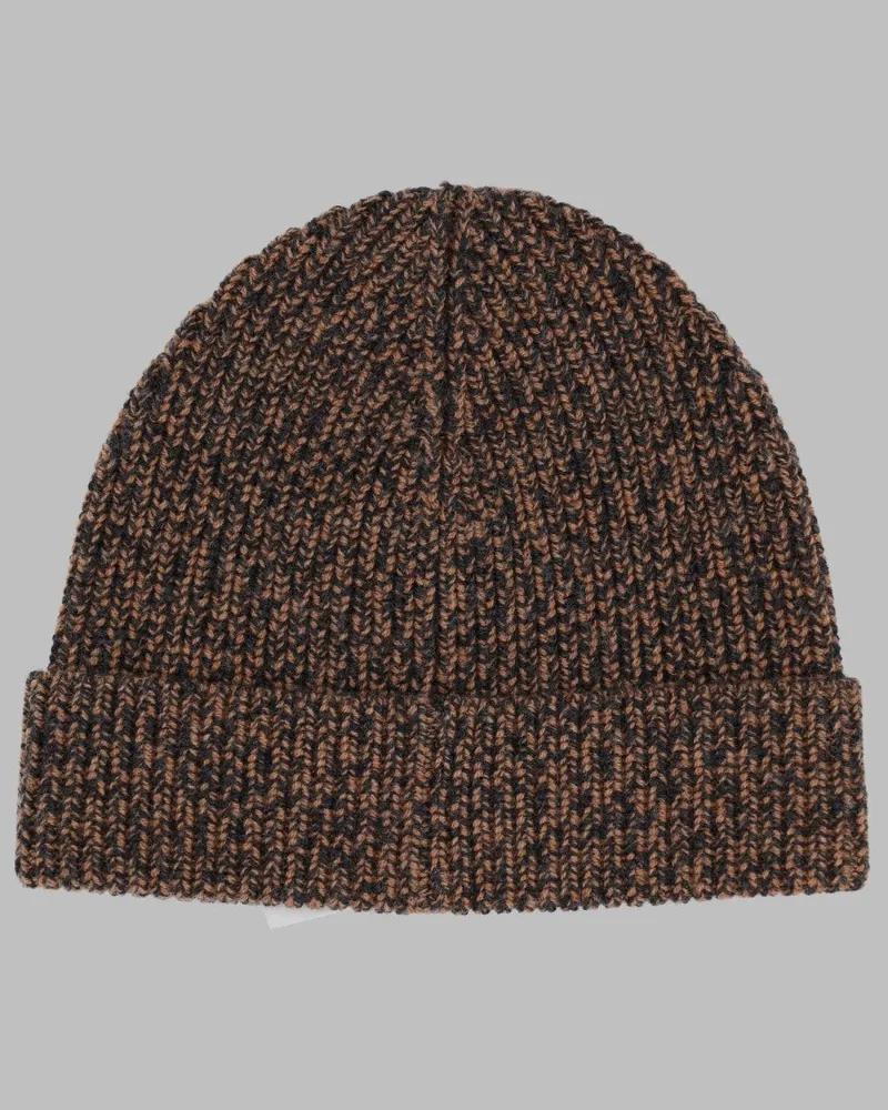 Isabel Marant BE015MFA_A4L01AANCM Merino Wool Beanie — Brown Brown