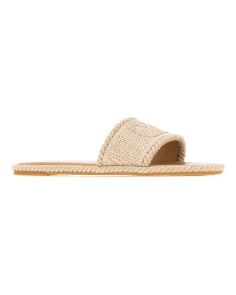 Valentino Garavani Espadrillas Slide — Beige Beige