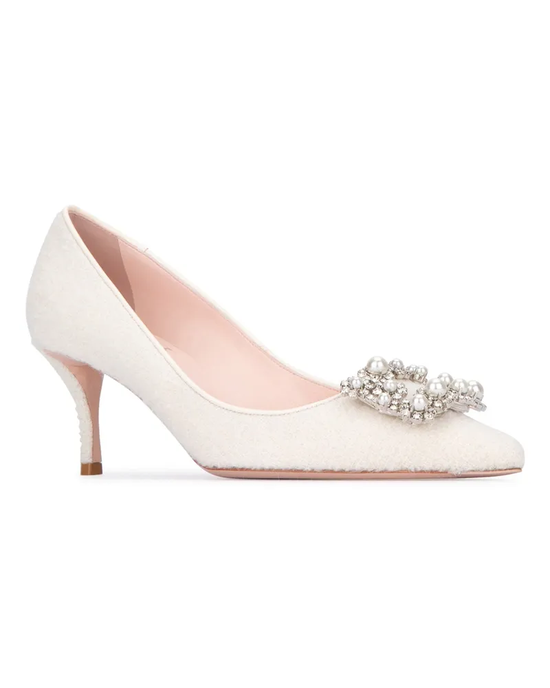 Roger Vivier Rvw41437190skk C019 Cire Scarpe Con Tacco Cire' High Heel Shoes Beige