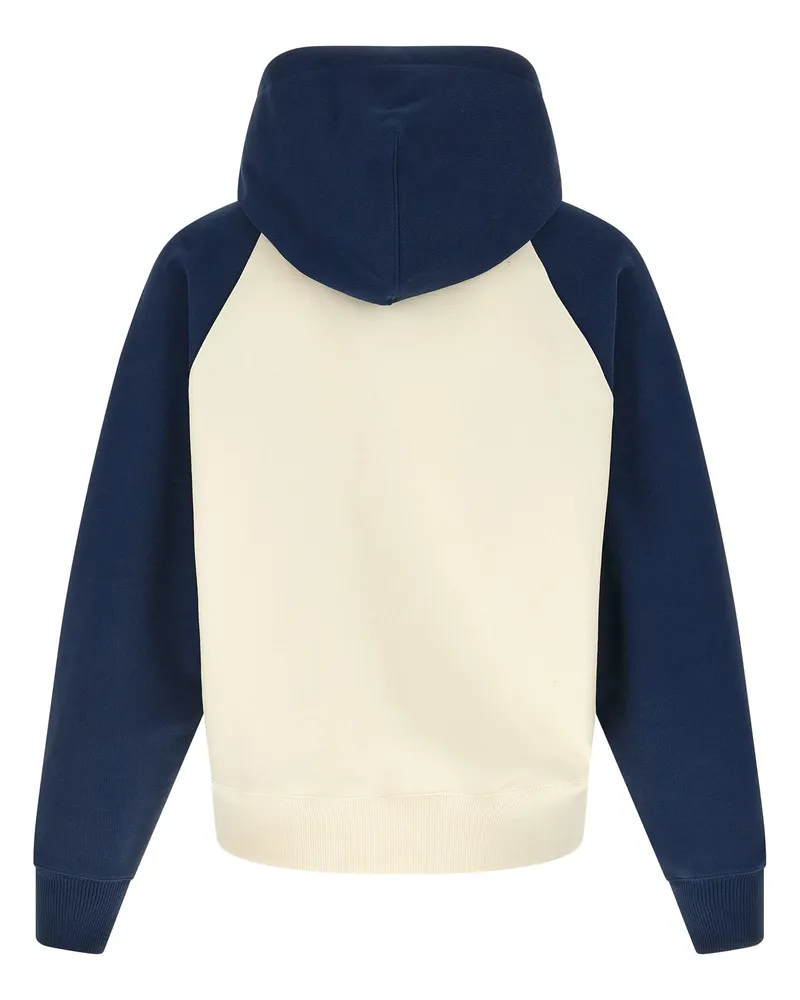 AMI Paris Men Blue Cotton Sweatshirt Clothing Navy