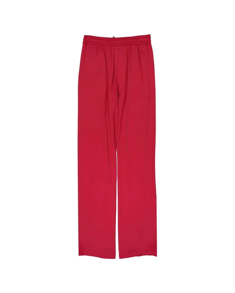 Herno Women's Multicolor Acetate Casual Pants Red