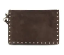 Women's Brown Suede Leather Wallet