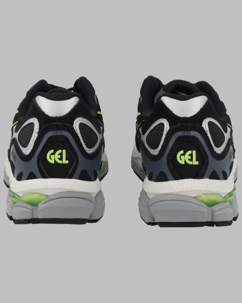 Asics Leather Sneaker — Black Black