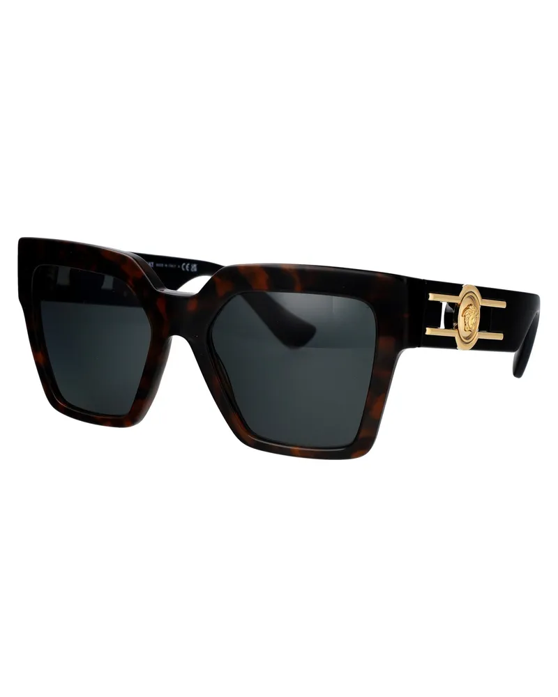 Versace Women's Sunglasses Havana Acetate Brown