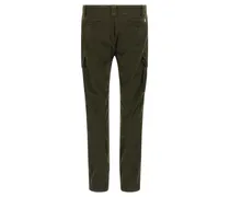 Men Bicolor Cotton Cargo Pants