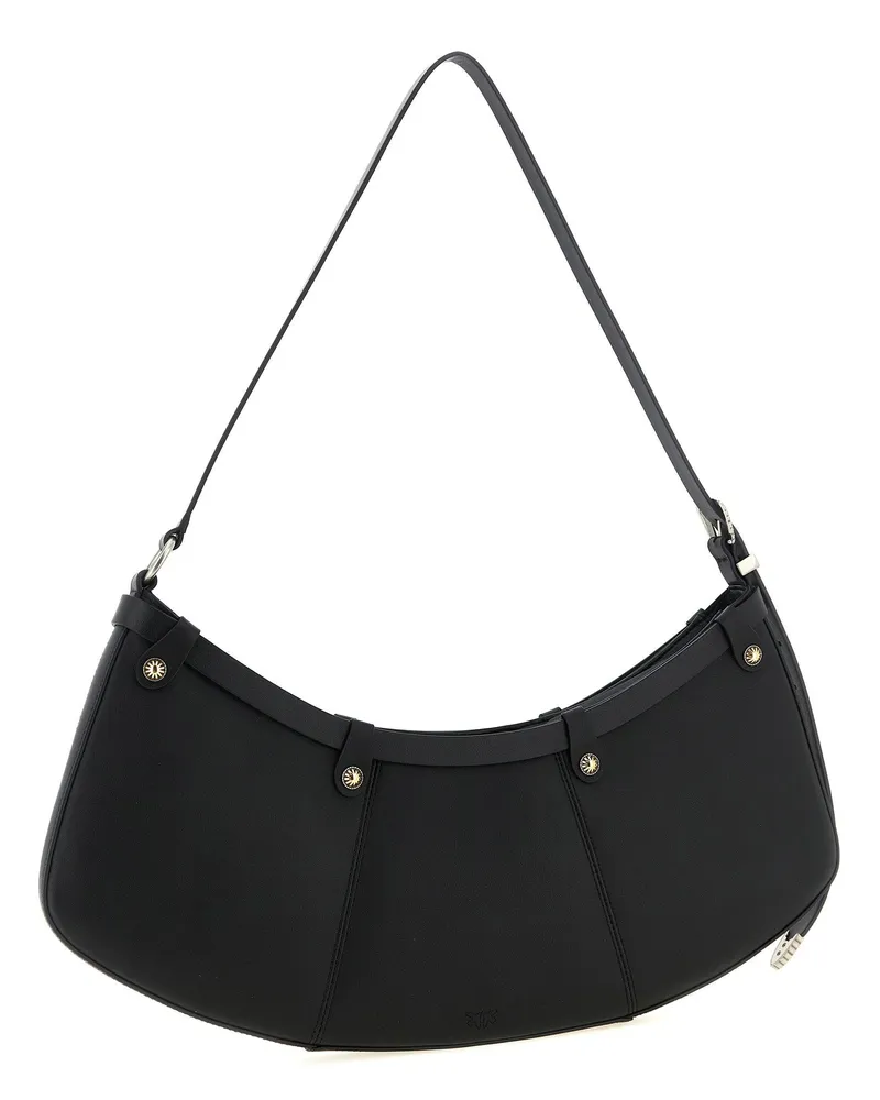 Pinko Pocket Body Shoulder Bag — Black Black