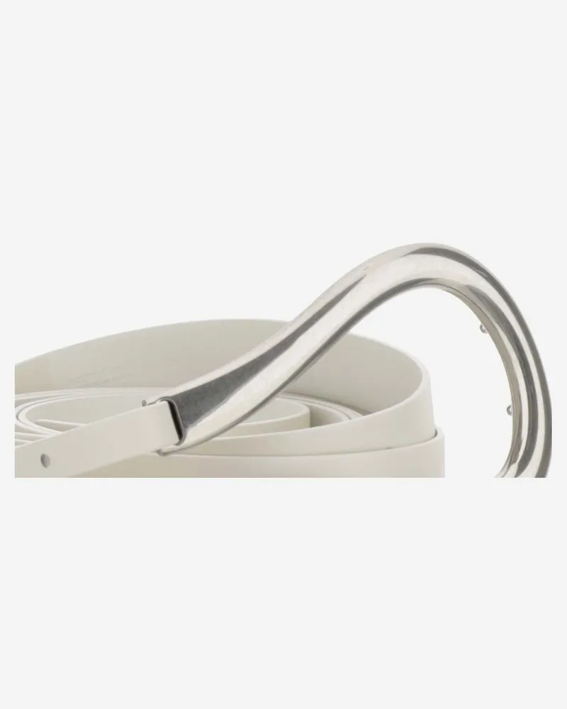 Bottega Veneta Women's Belt French Calf White Calfskin White