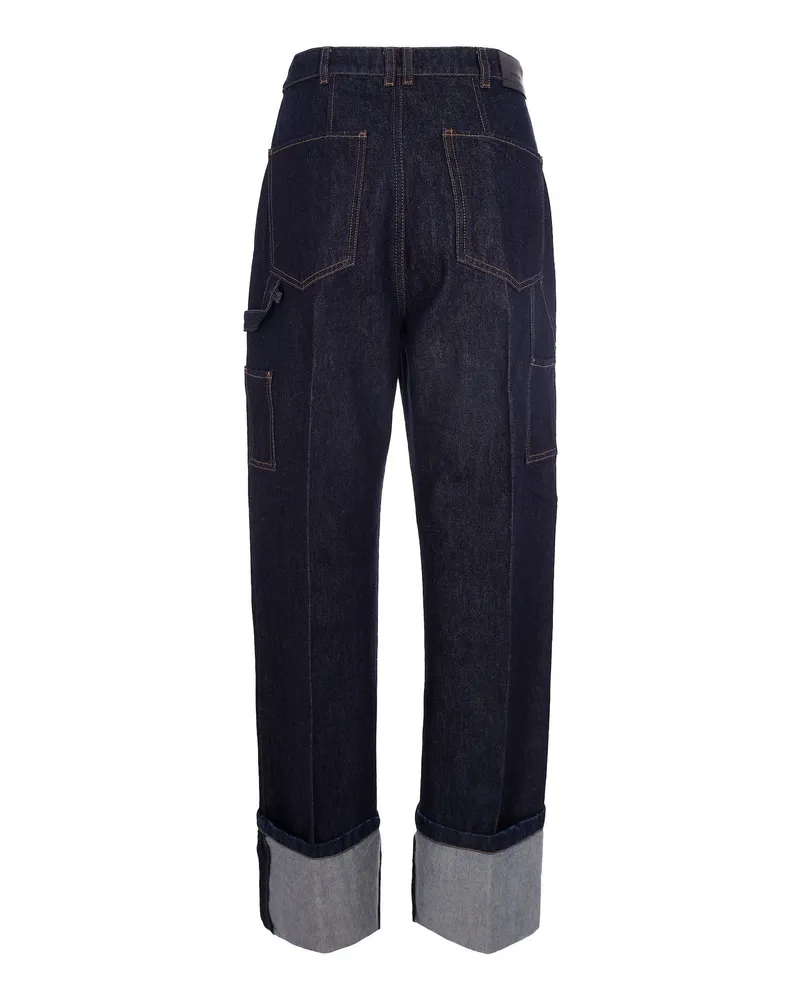 SPORTMAX Women's Jeans Onorata Midnight Blue Cotton Navy