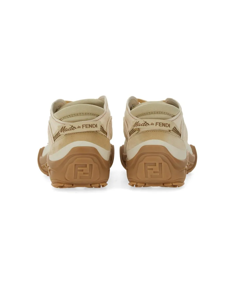 Fendi Lab Sneaker — White White