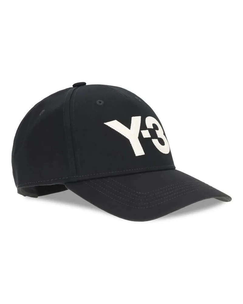 adidas KW9698 Logo Leather Patch Baseball Cap — Black Black