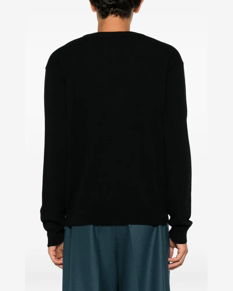 extreme cashmere V-Neck Sweater — Black Black
