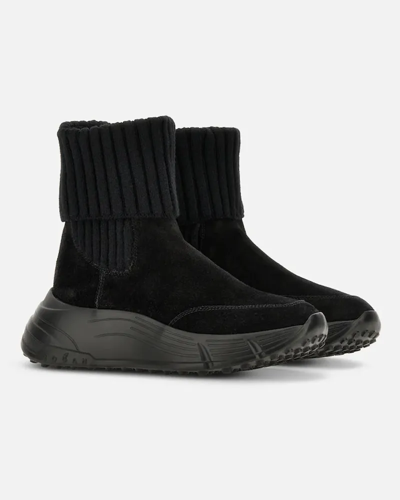 Hogan Boot — Black Black