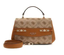 Women's Top Handle Bag Latte Logo Polyester Top-handle-bags