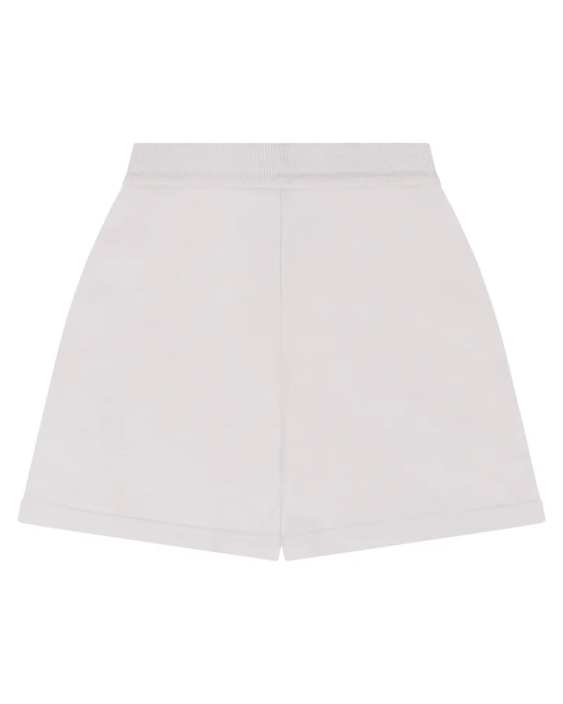 Moncler Boys' Cotton Shorts White Trousers White