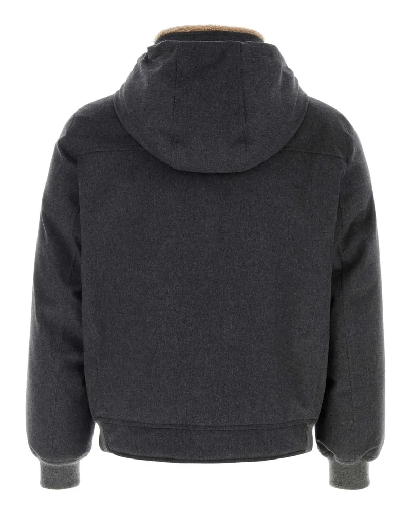 Brunello Cucinelli Cnv62 Giubbini Jacket Gray