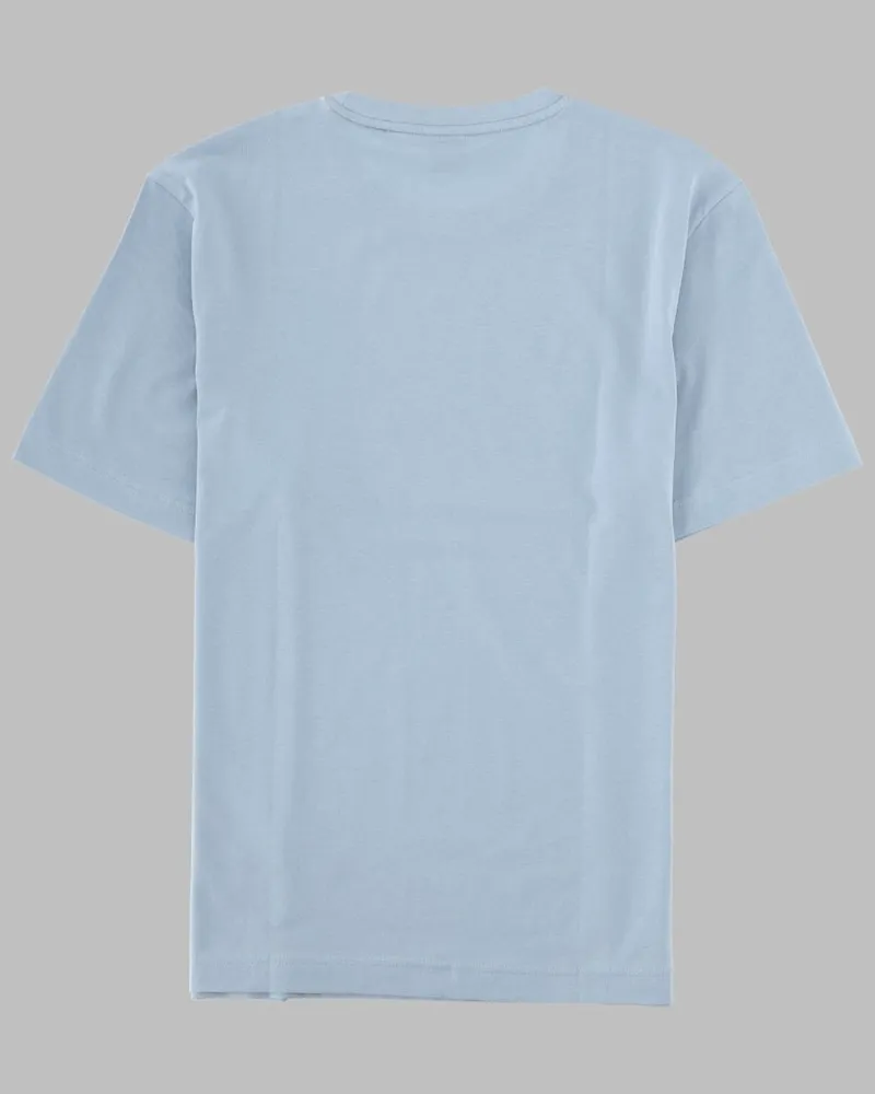 HUGO BOSS Logo Cotton T-Shirt — Blue Blue