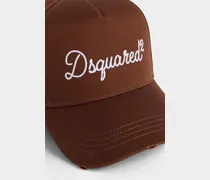 BCM097605C00001 Logo-Embroidered Baseball Cap — Brown
