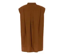 Women's Shirt Brown Cotton