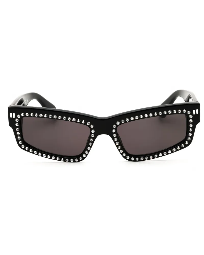 OFF-WHITE Women's Off White Miramar Sunglasses Red Black