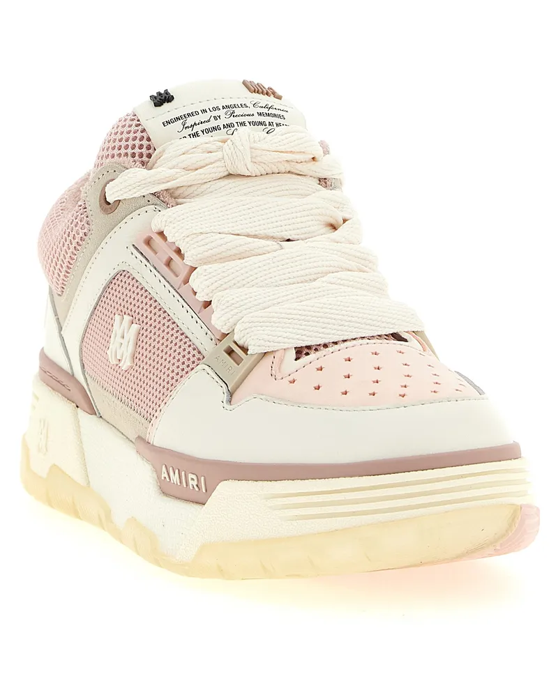 Amiri Chunky Calfskin Sneakers — Multicolor Multicolor