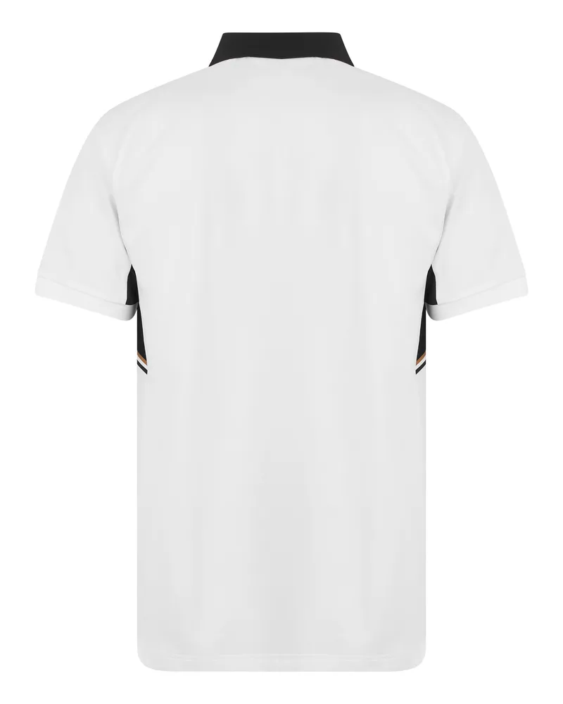 HUGO BOSS Men Slim-Fit Polo Shirt White Polyester T-shirts And Polos White