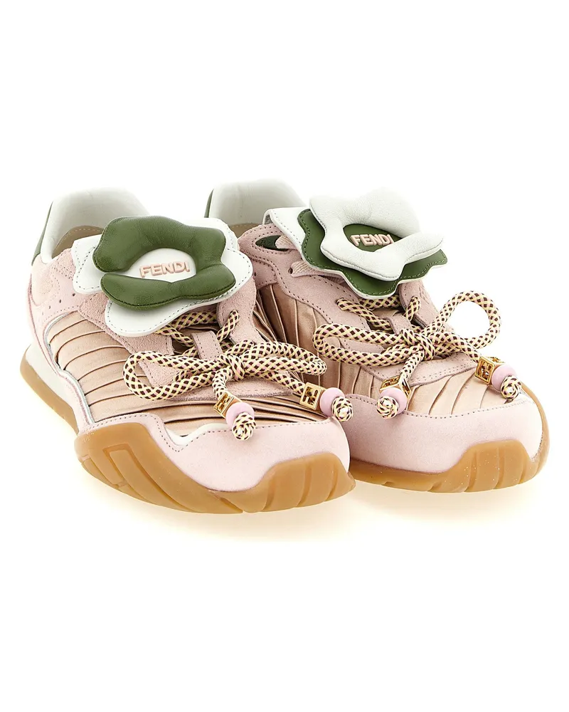 Fendi Wave Pulse Sneaker — Pink Pink