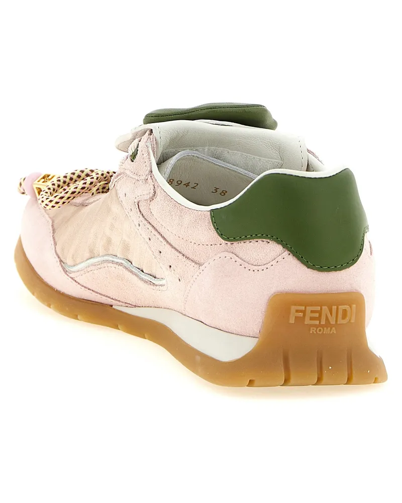Fendi Wave Pulse Sneaker — Pink Pink