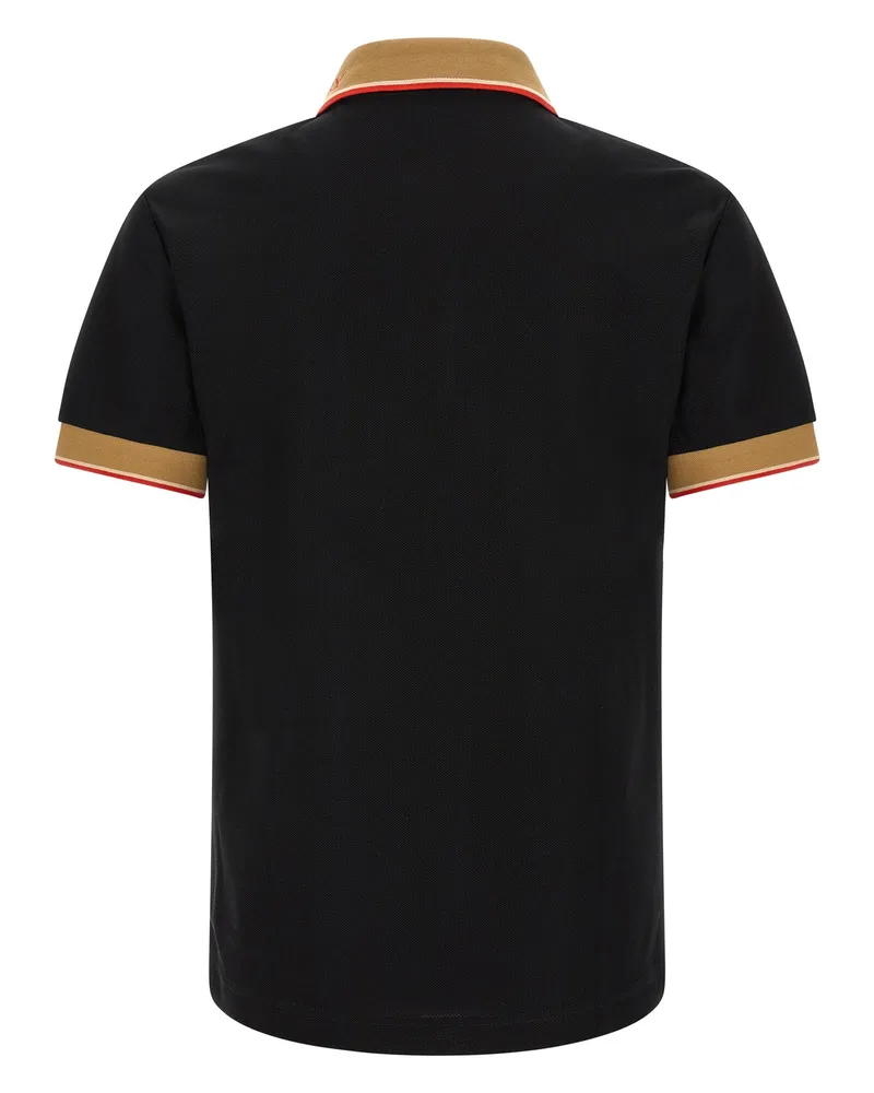 Burberry Evan Polo Shirt — Black Black