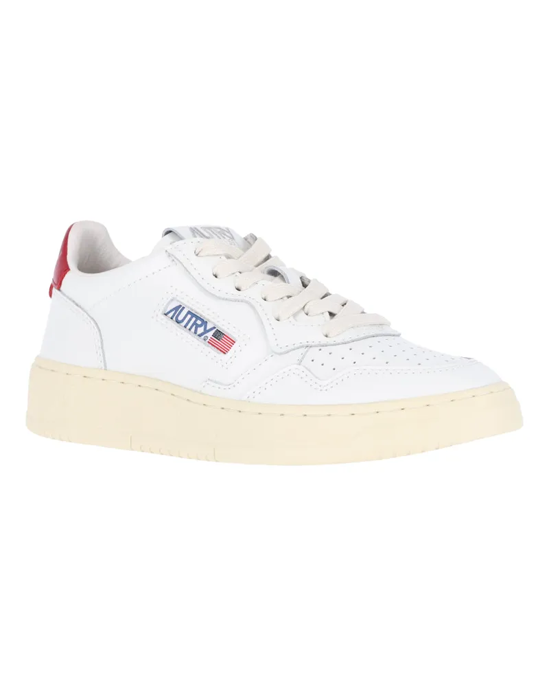 AUTRY Women's Sneakers White Upper: Cow Leather White