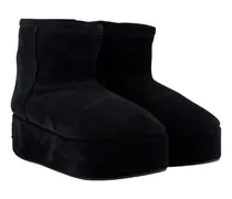 Women's Alaska Boots Black Calfskin