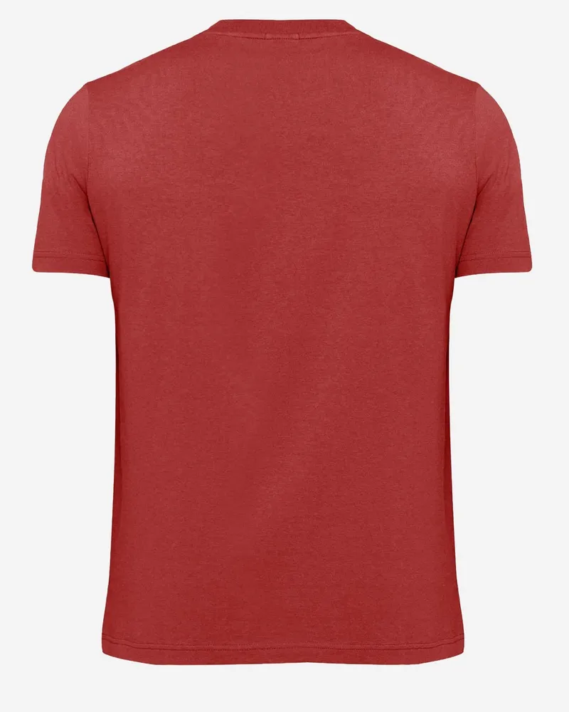 HUGO BOSS Stretch Cotton T-Shirt — Red Red