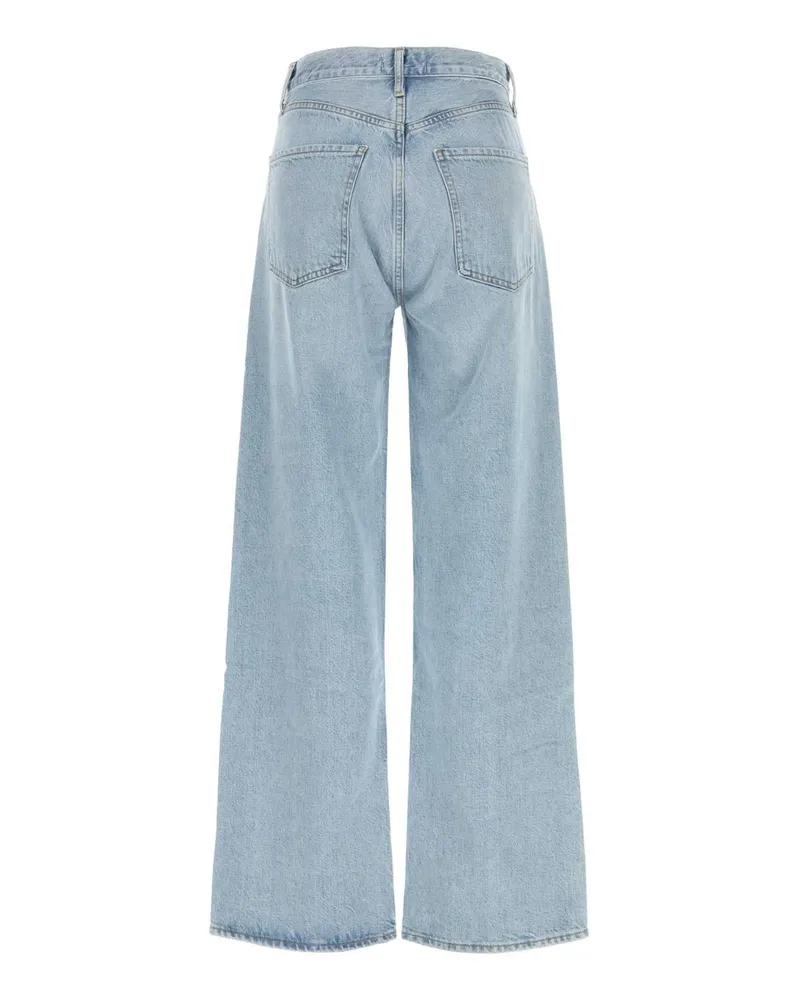 AGOLDE Women's Light-Blue Denim Jeans Memoryltpaleind Blue